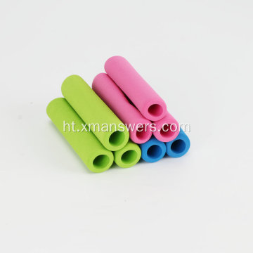 Custom High Quality Motosiklèt Silicone Throttle Manch Grip